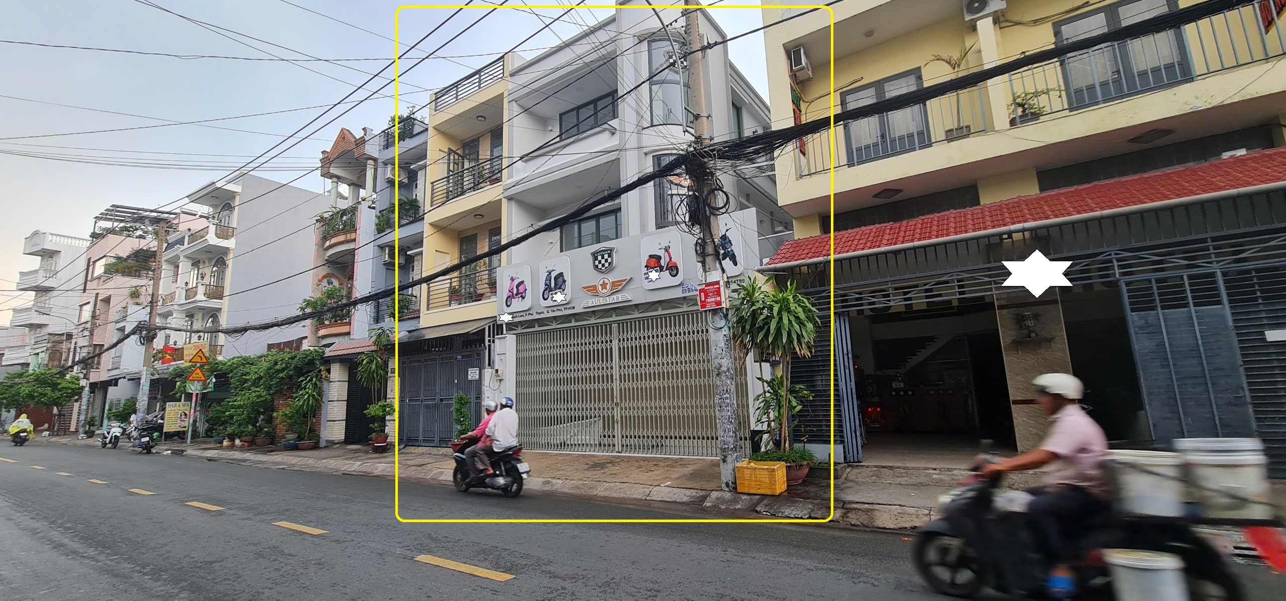 Cho thuê nhà mặt tiền Thạch Lam 144m², 2 Lầu - NGANG 8M - GẦN CHUNG CƯ - Ảnh 1